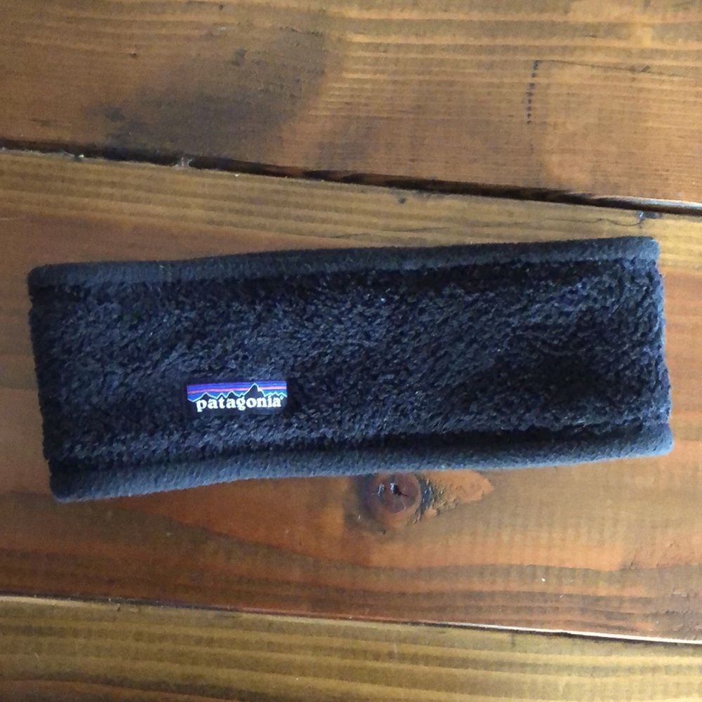 Patagonia Headband Fleece Ear Warmer Black